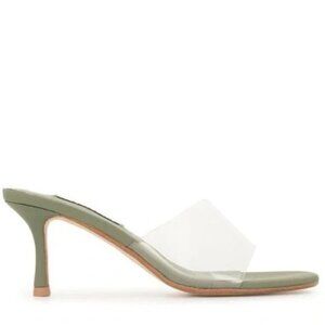 Senso Peri Open Toe Mule Heel Sandals Size 6.5 EU37